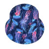 Wholesale Reversible Jellyfish Print Bucket Hat Sun Protection All Seasons Fashion Accessory