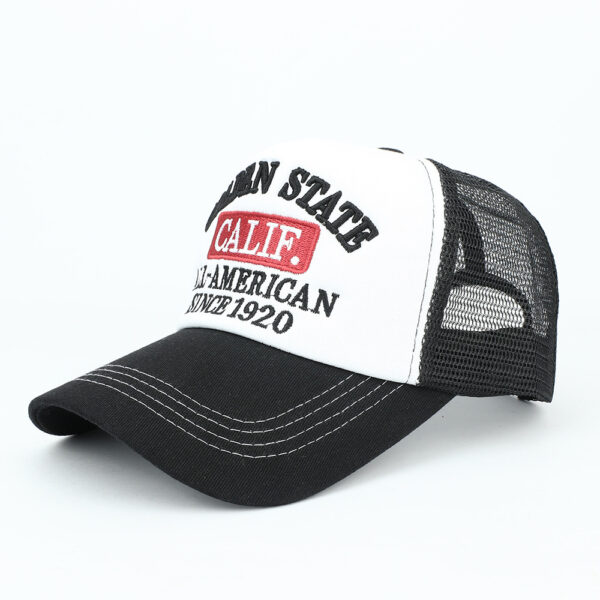 oly-2d2424b25dc9d697774ba2c02a957f4e Wholesale Boutique Resale Black Embroidered Baseball Cap Breathable Adjustable Unisex Hat