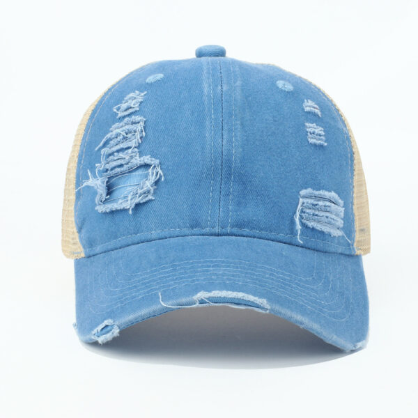 oly-2d36868fa6549fc16025a3c10278edb5 Wholesale Mesh Baseball Cap, Vintage Washed Distressed, Breathable Sun Protection, Unisex Everyday Headwear