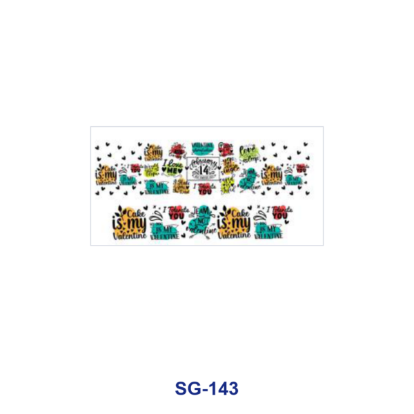 Wholesale 8pcs Colorful Holiday Graphic 3oz Tumbler Stickers Wrap