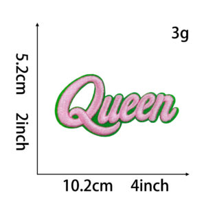 Back hot melt glue*pink*queen