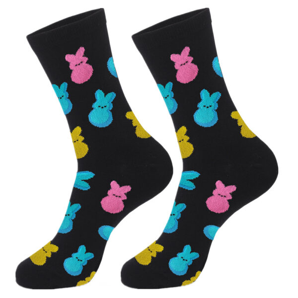 oly-2d42c1c39422ee0535773655263a6c0c Wholesale Cotton Women's Cartoon Rabbit Pattern Socks Winter Party Gift