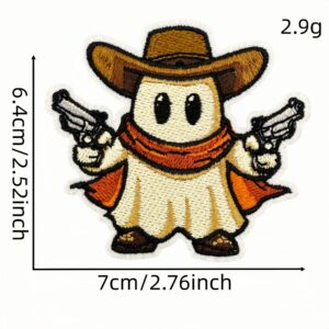 White ghost cloth patch 27 #