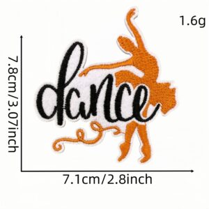 Cartoon dance cloth sticker 6 #