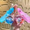 Wholesale Alarm Clock Design Acrylic Keychain Bag Charm Decorative Gift for Resale OLY Exclusive