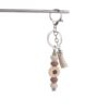 oly-2d7d0a537abf7a80c78e684c0063899c Wholesale Silicone Keychain - Stylish Bag Charm with Tassel, Pink, Party Favor Gift