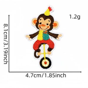 Clown cloth stickers 6#