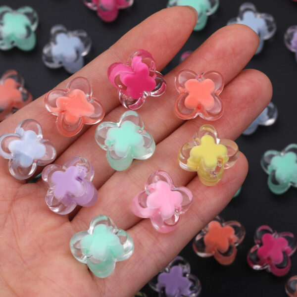 oly-2d834b9cb42e25a9376e76063bd9a974 Wholesale Transparent Acrylic Beads with Inner Color Loose Beads for DIY Jewelry Necklace Bracelet Craft Supply