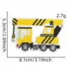 Wholesale Embroidery Thread Yellow Cartoon Construction Vehicle Patch - Stylish Bag Decoration