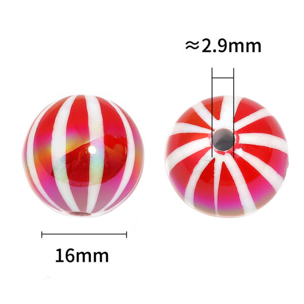 oly-2da1cd0305cb320ed0a1b339bcbeb06a Wholesale Christmas Red Striped Pumpkin Acrylic Beads DIY Phone Accessory for Jewelry Making