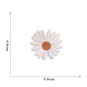 Chrysanthemum cloth stickers 5 #