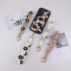 oly-2dcb65f04e2e1c59d0151e623d0057cc Wholesale Cotton Rope Woven Phone Strap Keychain Bag Charm Grey Fashion Accessory
