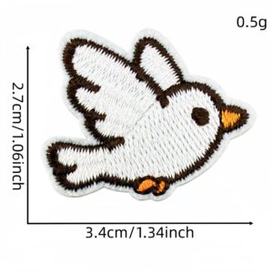 Travel-themed fabric patch #3