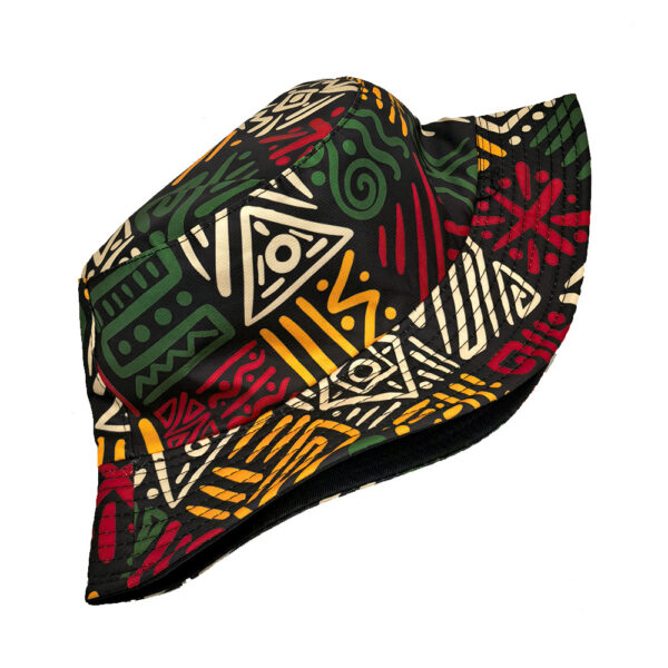 Wholesale Bohemian Reversible Bucket Hat Unisex Sun Protection Casual Fashion Accessory