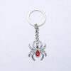 Wholesale Zinc Alloy Cartoon Spider Keychain Halloween Decorative Bag Charm Accessory