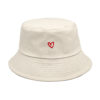 oly-2e02e4ee3b5afb9070797506fbb9a345 Wholesale Chic Heart Embroidery Bucket Hat Cotton Sun Protection Fashion Accessory