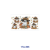 oly-2e0682de1ecd116a6236b201d1f01f8d Wholesale 5pcs Fall Halloween Cute Ghost Witch Hat Sunflower Pumpkin Checker Bat Spiderweb Mixed Decor Prints 16oz Cup UV DTF Wraps