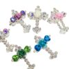 oly-2e0ee6c639f13f8576625b45712e729a Wholesale DIY Alloy Beads Cross Heart Shape Trendy Fashion Accessory for Necklace Making
