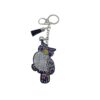 Wholesale Bright Red Cartoon Owl Keychain Korean Velvet Rhinestone Bag Charm Fashion Accessory Gift
