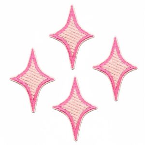Pink star 4 pack