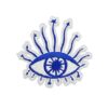 oly-2e54358fb6d88eb429f4e6df40996745 Wholesale Evil Eye Iron-On Patch Blue Round Polyester Decorative Accent for Coats