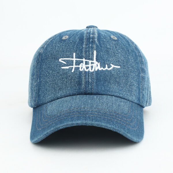 Wholesale Fashion Baseball Cap with Embroidered Letters Adjustable Curved Brim Casual Street Style