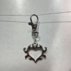 Wholesale Silver Alloy Horseshoe Clip Keychain Trendy Couple Gift Bag Charm