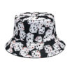 oly-2eb3a132cf0fdcff5c9f5565a98d44a9 Wholesale Creative Dice Print Reversible Bucket Hat Unisex Sun Protection Hat Fashion Chic Accessory for Boutique