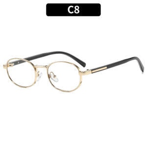 C8-Gold-framed white film