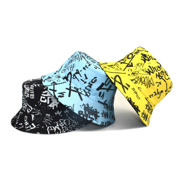 oly-2ee79ee66ece68a134472a0982b66349 Wholesale Trendy Alphabet Print Fisherman Hat Casual Sun Protection Fashion Accessory for Outdoor Travel Gift Boutique