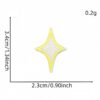 oly-2eea30d06fa64620c903aa068b5ccb2a Wholesale Polyester Small Green Star Patch Cartoon Embroidery for Bags and Clothes Resale