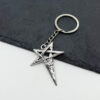 Wholesale Zinc Alloy Viking Eye of Horus Star Keychain Pendant Fashion Accessory Gift Boutique Resale