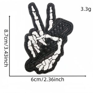 Skeleton hand patch 8 #