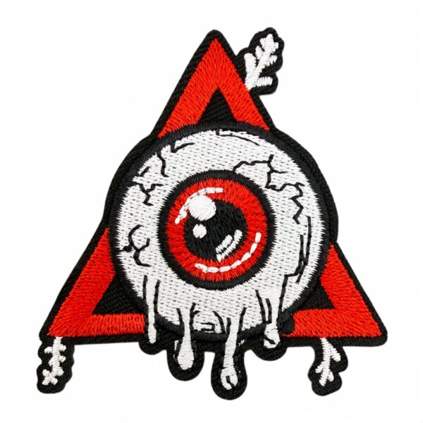 Wholesale Cartoon Devil Eye Embroidered Patches 18pcs Set Decorative Accent for Clothing Resale Gift