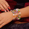 oly-2f22c41045d871a117d8f6d756aca67e Wholesale Soft Clay Halloween Ghost Pumpkin Bracelet Chic Fashion Accessory for Resale