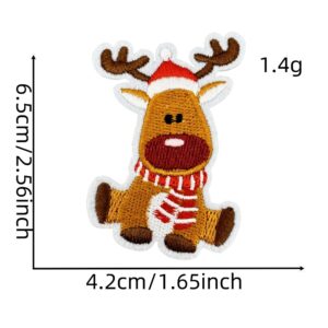 Christmas cloth stickers 13#