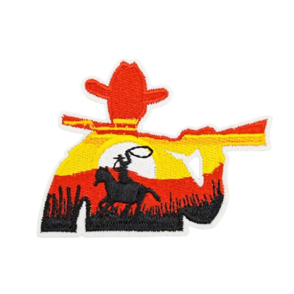 oly-2f3effa6bdcc22fa92b3c64da797b65a Wholesale Western Cowboy Embroidery Patch Decorative Bag Accessory