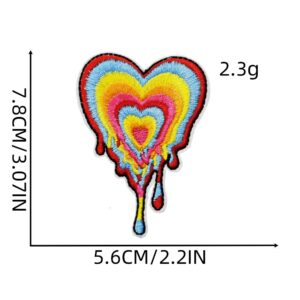 Color Love cloth stickers 3#
