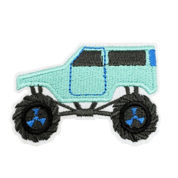Wholesale Polyester Thread Embroidered Cartoon Car Patch Decorative Sticker for DIY Fashion Accessories