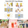 oly-2f44feac99a35852c812fb24793693cd Wholesale 16oz Yellow Animal Cartoon Series Cup DTF Wraps