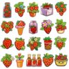 oly-2f764192f85e0c5cda127f7bfcc889d6 Wholesale Cartoon Strawberry Embroidered Iron-On Patch for Clothing Decoration DIY Fashion Accessory