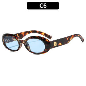C6-covered flower frame blue film