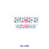 oly-2f92de750bc95485c1de134134653341 Wholesale 8pcs Mixed Minimal Floral Luxury Monogram Print 3oz Cup Stickers Wrap OLY Exclusive
