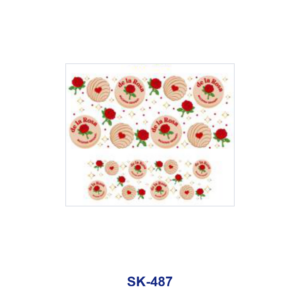 SK-487 / 8pcs / 9cm