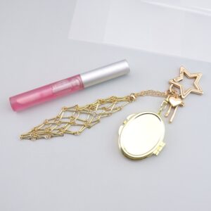 Star + oval style (stainless steel gold)