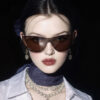 oly-2fdeec5412cb6efa92abd9cee5e9cd1f Wholesale Chic Punk Oversized Sunglasses UV400 Black Frame Gray Lens Fashion Accessory