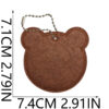 oly-3000a487964fd561bc69540a6e2dac17 Wholesale Starfish Bear Felt Patch Fashion Accessory for DIY Luggage Tag, Gift Resale