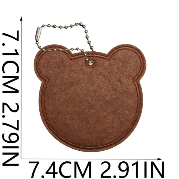 oly-3000a487964fd561bc69540a6e2dac17 Wholesale Starfish Bear Felt Patch Fashion Accessory for DIY Luggage Tag, Gift Resale