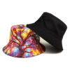 oly-300dc03b681c4905724c009526e97359 Wholesale Fashion Bucket Hat Colorful Tree Pattern Outdoor Sun Protection Unisex Fashion Accessory