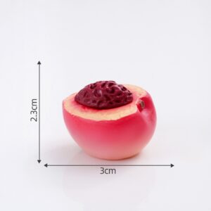 56# Half-peeled peach / Fruit House Large Size 60